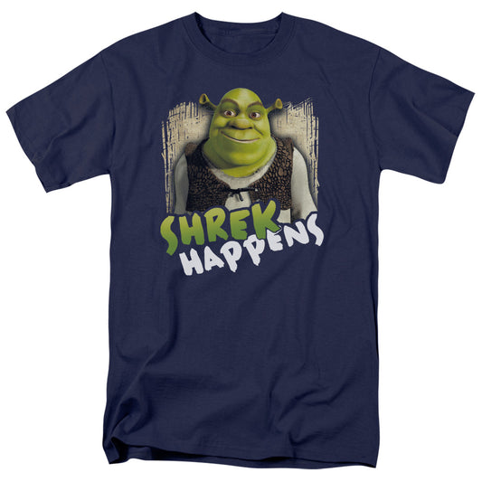 SHREK : HAPPENS S\S ADULT 18\1 Navy 2X