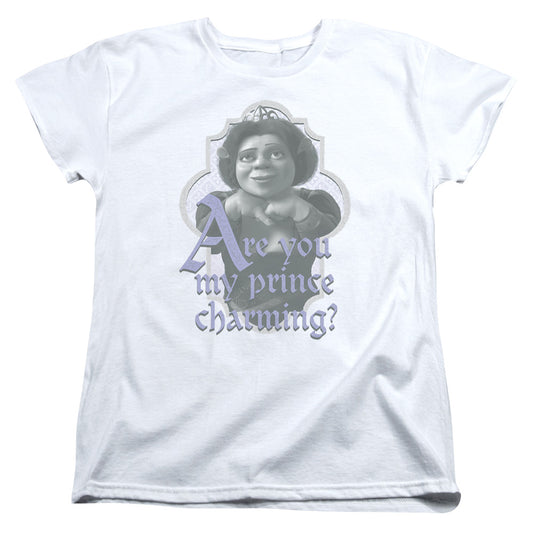 SHREK : LIFE'S QUESTIONS S\S WOMENS TEE White 2X