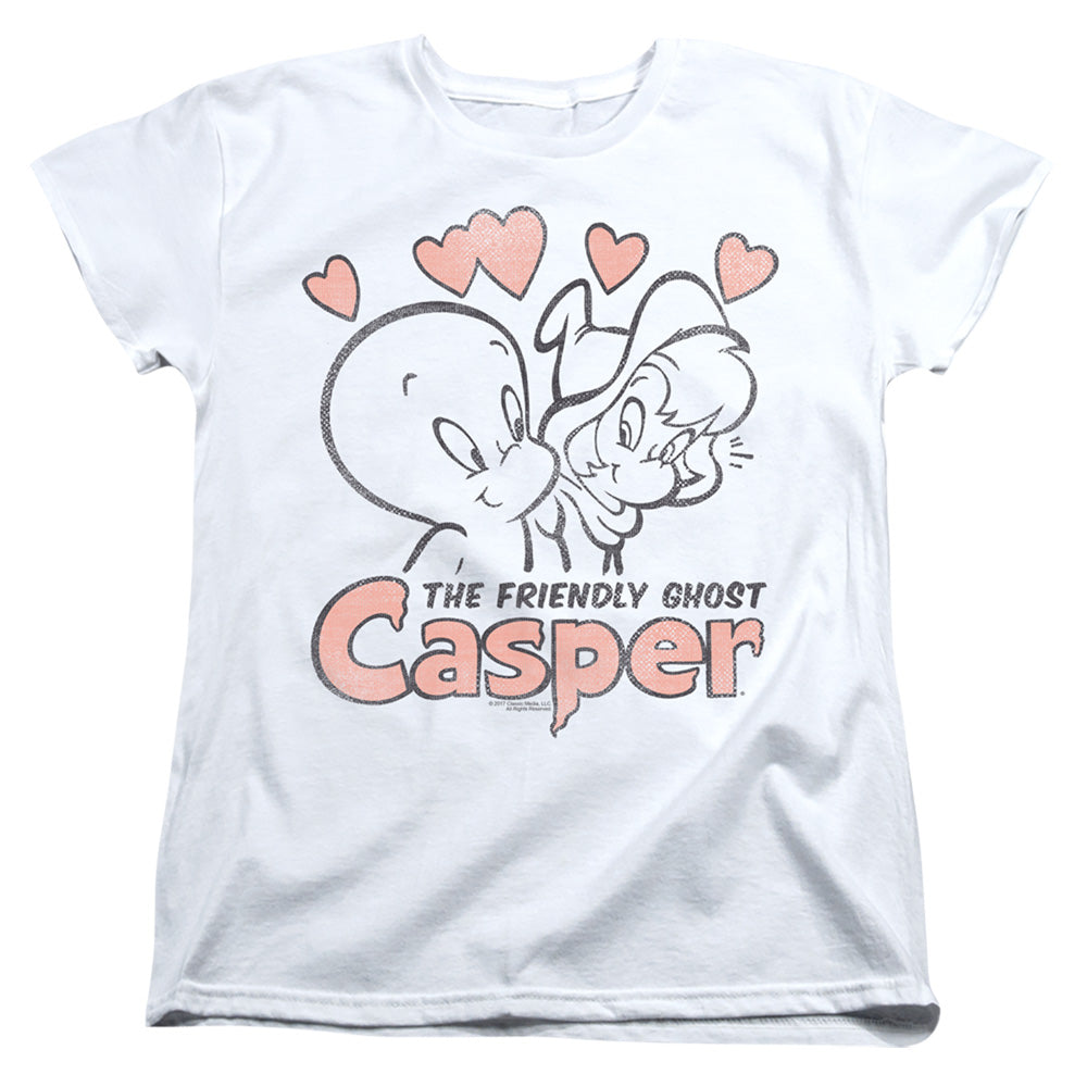 CASPER : HEARTS S\S WOMENS TEE White XL