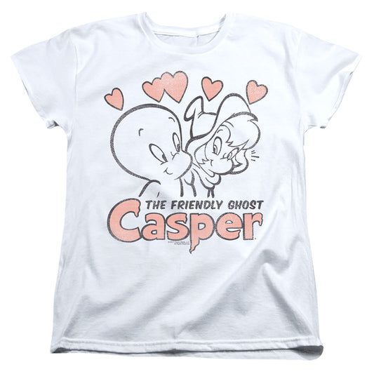 CASPER : HEARTS S\S WOMENS TEE White XL