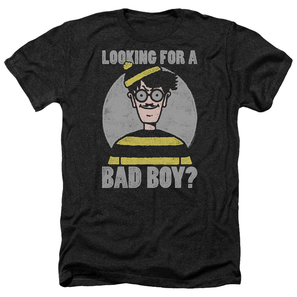 WHERE'S WALDO : BAD BOY ADULT HEATHER Black XL