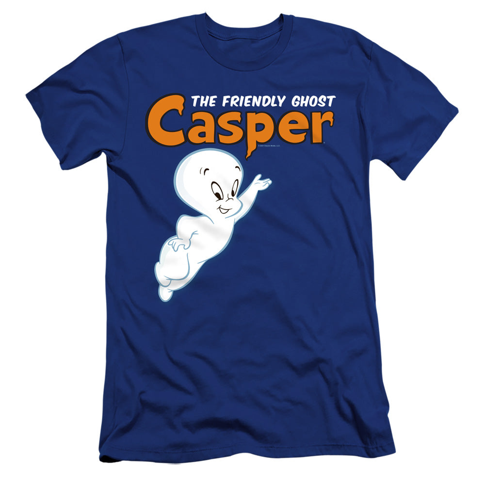 CASPER : LOGO AND CASPER  PREMIUM CANVAS ADULT SLIM FIT 30\1 Royal Blue 2X