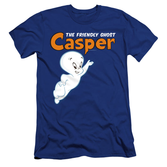 CASPER : LOGO AND CASPER  PREMIUM CANVAS ADULT SLIM FIT 30\1 Royal Blue XL