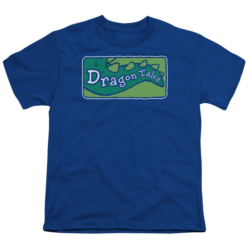 DRAGON TALES : LOGO CLEAN S\S YOUTH 18\1 Royal Blue MD
