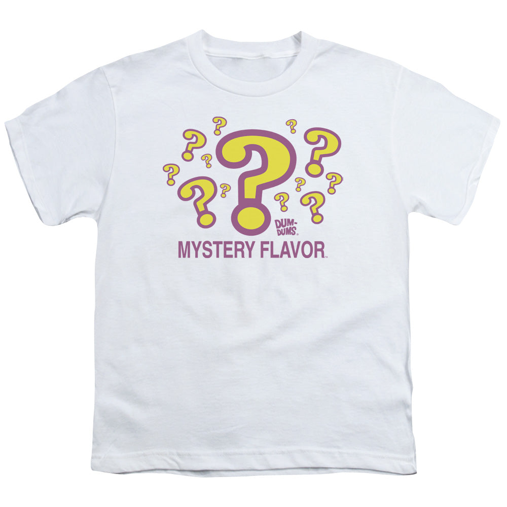 DUM DUMS : MYSTERY FLAVOR S\S YOUTH 18\1 WHITE XL