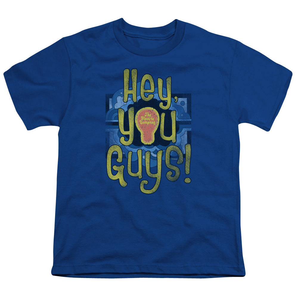 ELECTRIC COMPANY : HEY YOU GUYS S\S YOUTH 18\1 Royal Blue LG