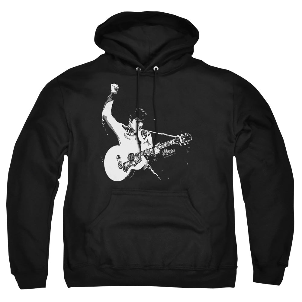 ELVIS PRESLEY BLACK AND WHITE GUITARMAN