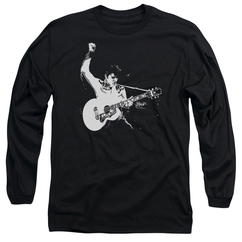 ELVIS PRESLEY BLACK AND WHITE GUITARMAN