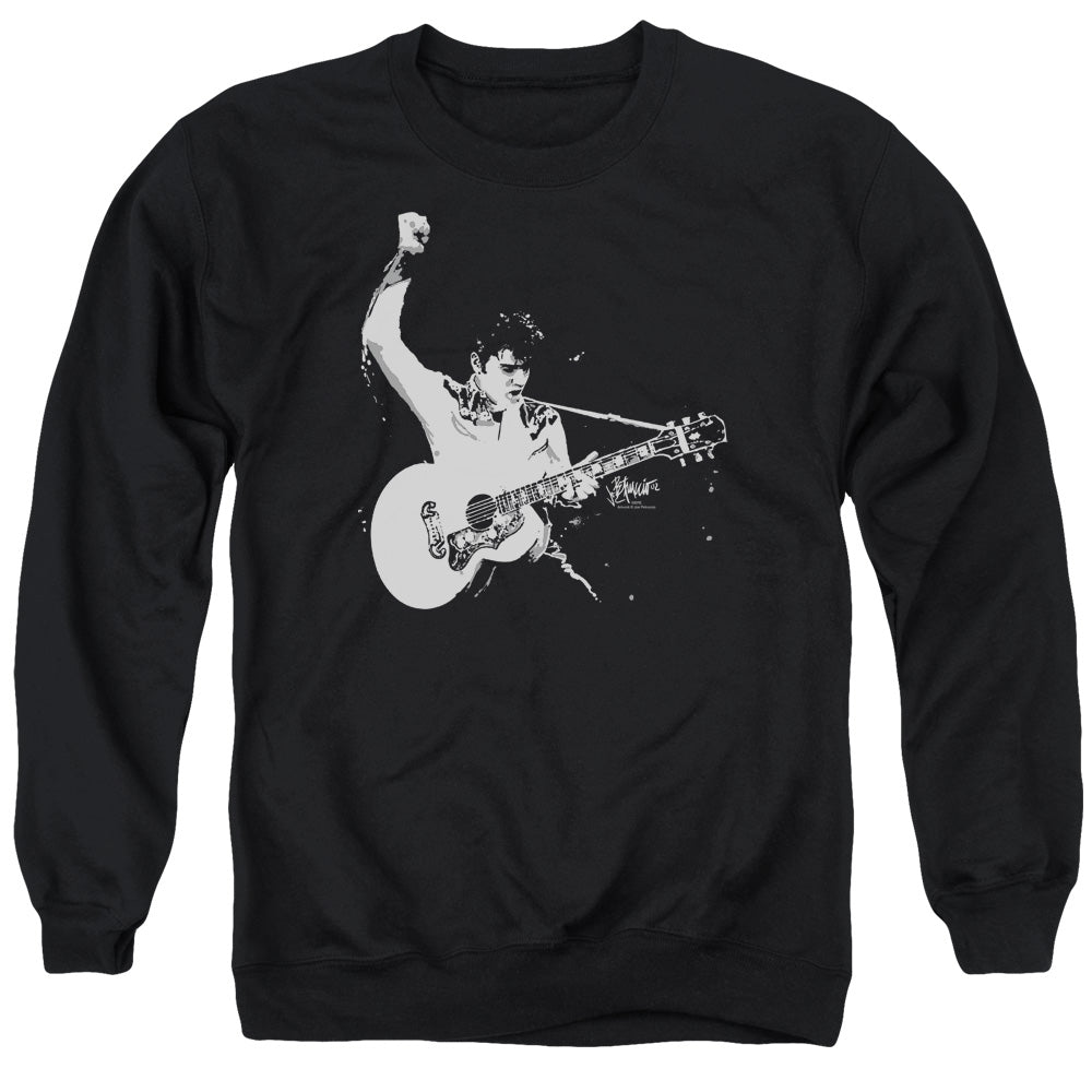 ELVIS PRESLEY BLACK AND WHITE GUITARMAN