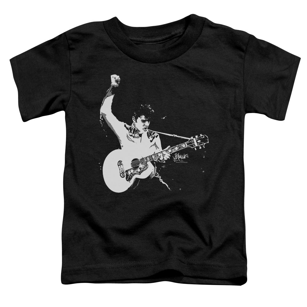 ELVIS PRESLEY BLACK AND WHITE GUITARMAN