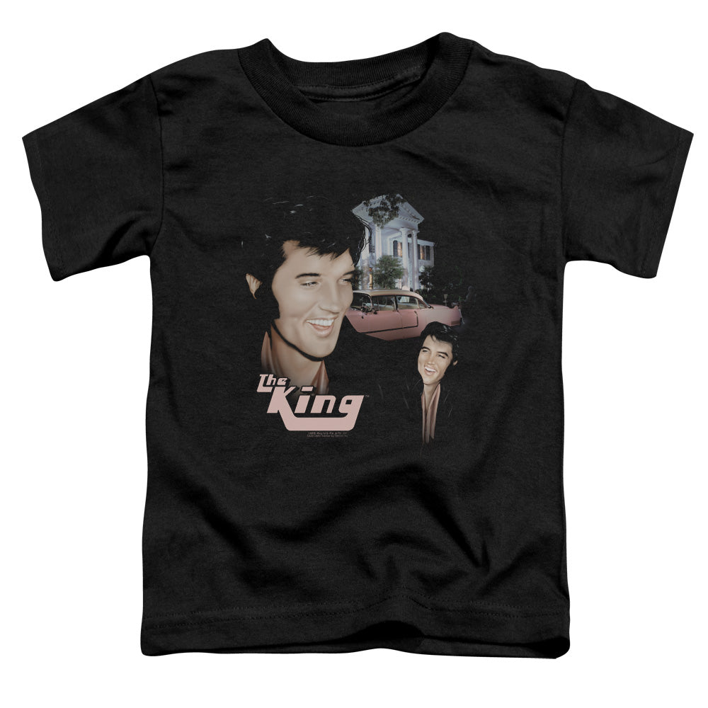 ELVIS PRESLEY : HOME SWEET HOME S\S TODDLER TEE BLACK LG (4T)