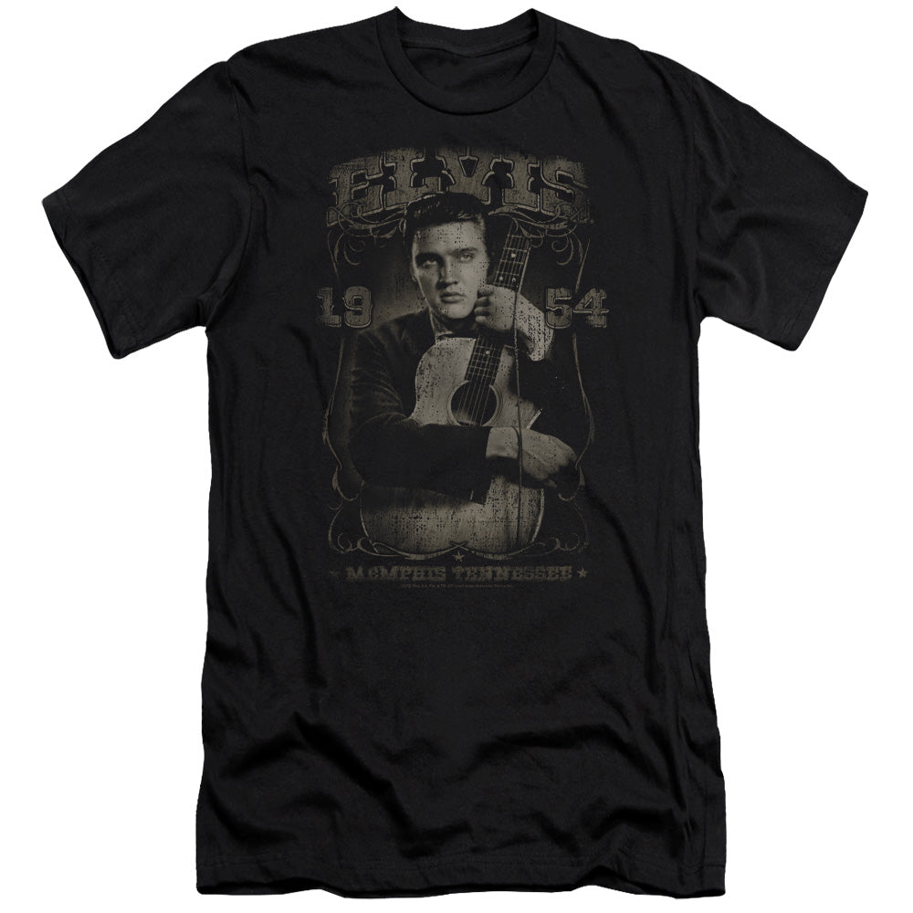 ELVIS PRESLEY : 1954 PREMIUM CANVAS ADULT SLIM FIT 30\1 BLACK 2X