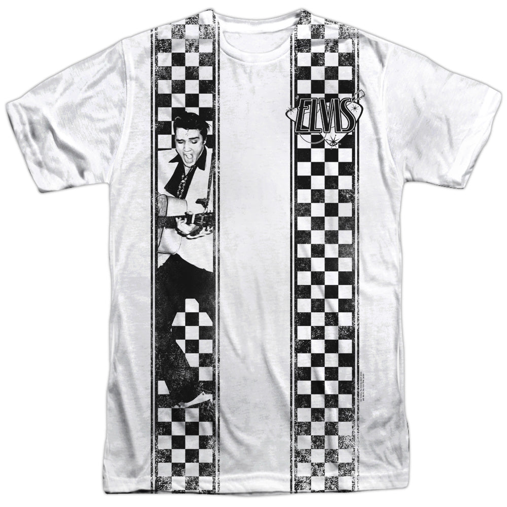 ELVIS PRESLEY CHECKERED BOWLING SHIRT