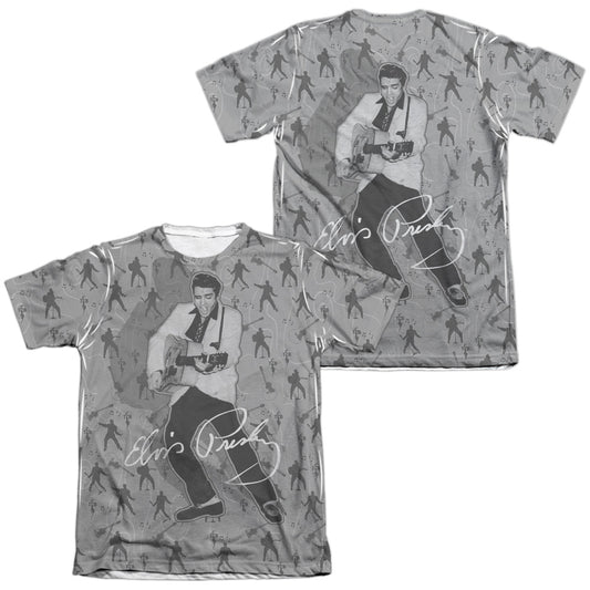 ELVIS PRESLEY ROCKIN ALL OVER (FRONT BACK PRINT)