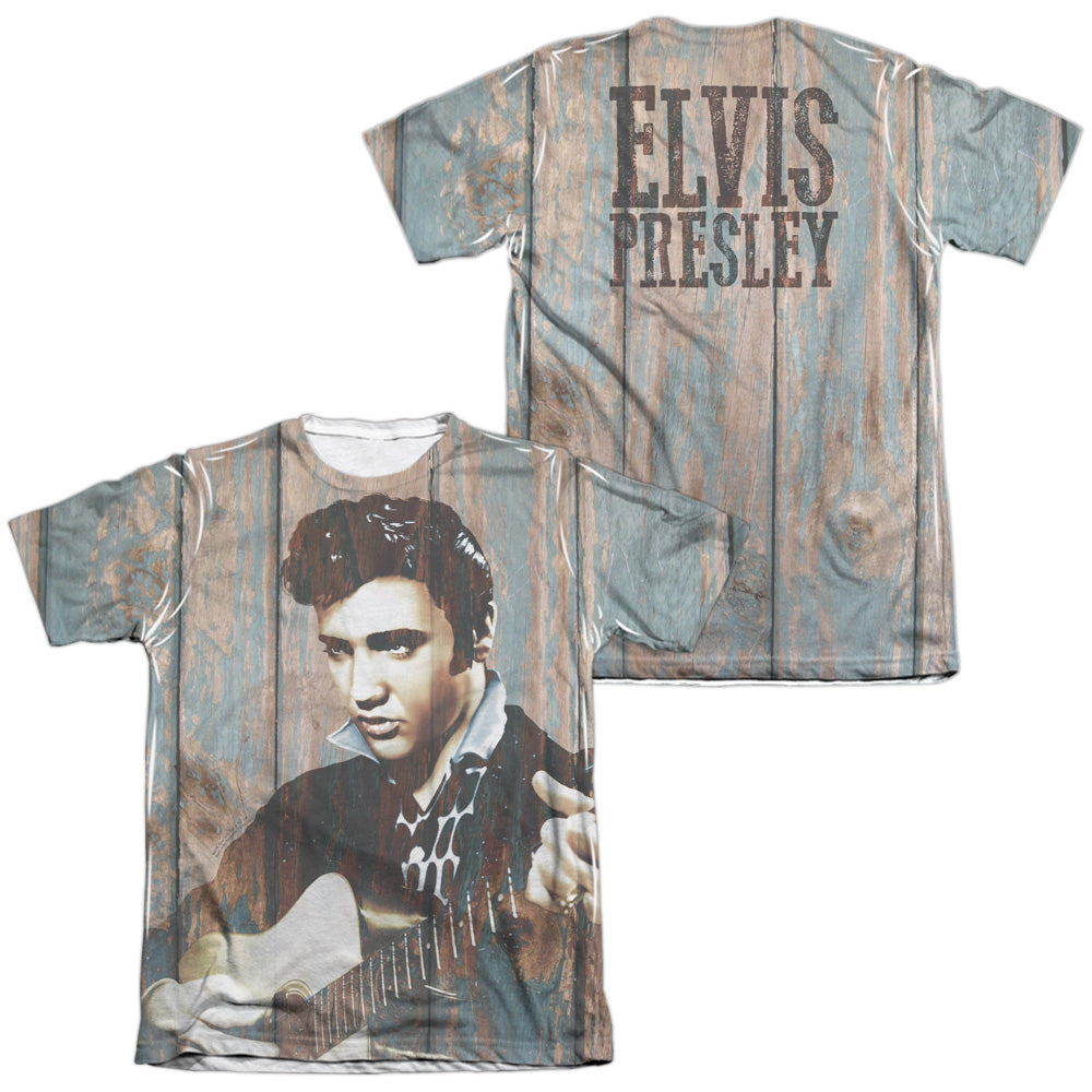 ELVIS PRESLEY WOODGRAIN (FRONT BACK PRINT)