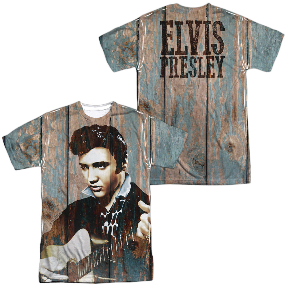 ELVIS PRESLEY WOODGRAIN (FRONT BACK PRINT)