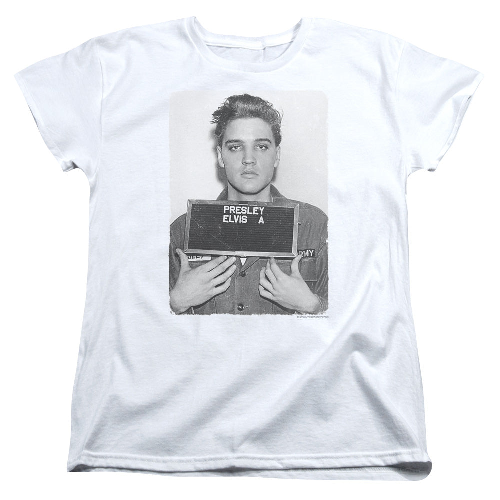 ELVIS PRESLEY ARMY MUG SHOT