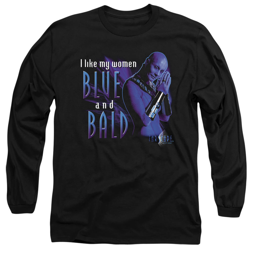 FARSCAPE BLUE AND BALD