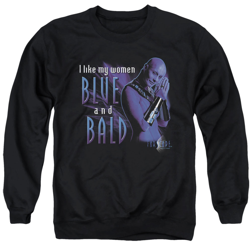 FARSCAPE BLUE AND BALD