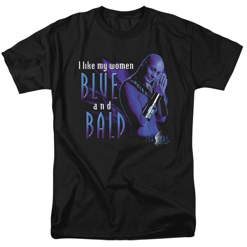 FARSCAPE BLUE AND BALD