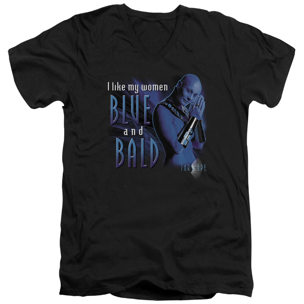 FARSCAPE BLUE AND BALD