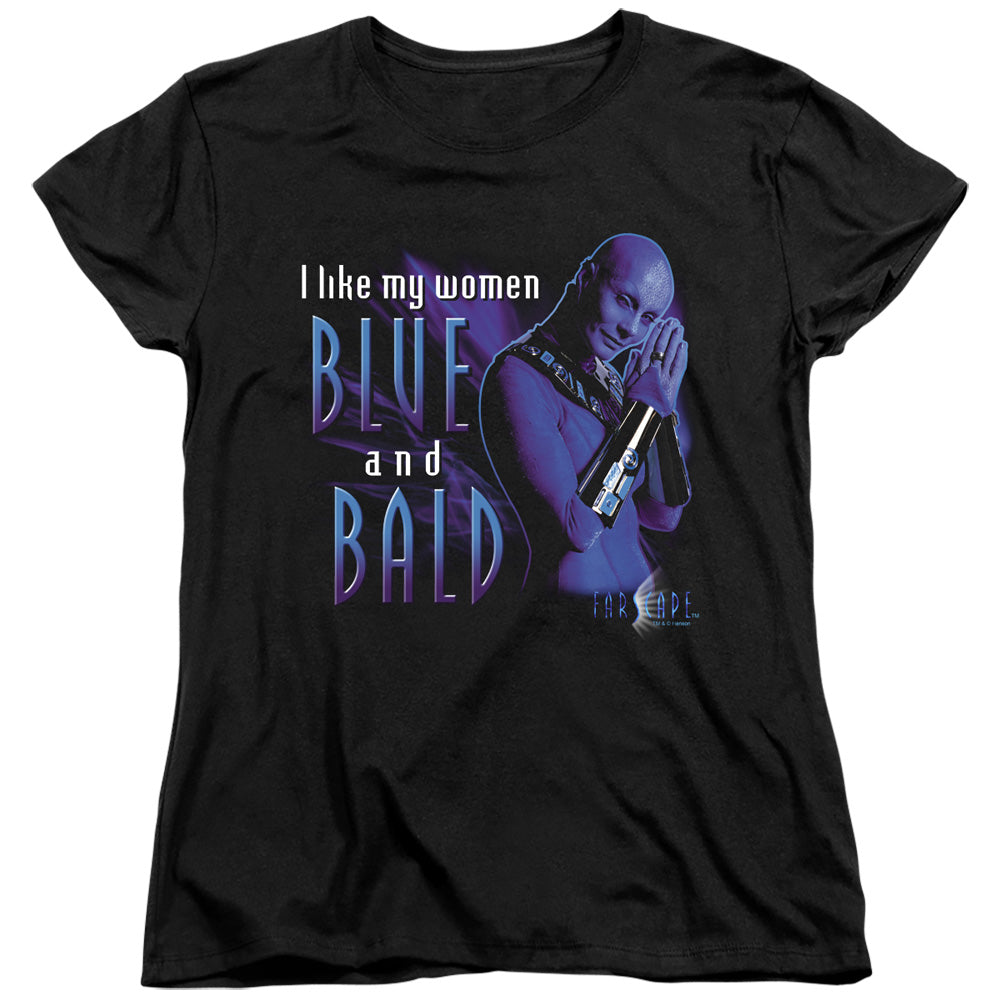 FARSCAPE BLUE AND BALD