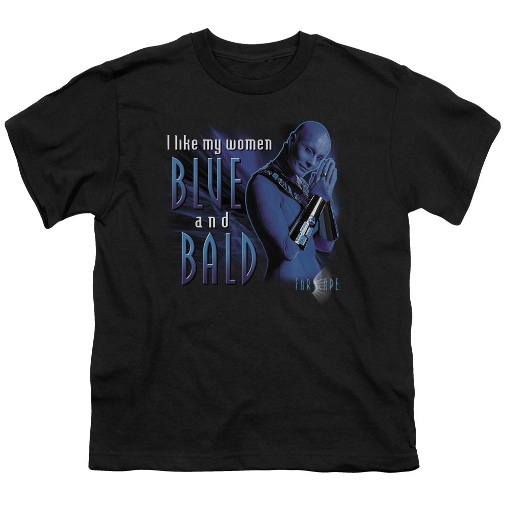 FARSCAPE BLUE AND BALD