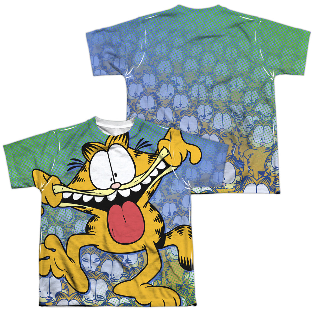 GARFIELD GOOFY FACE (FRONT BACK PRINT)