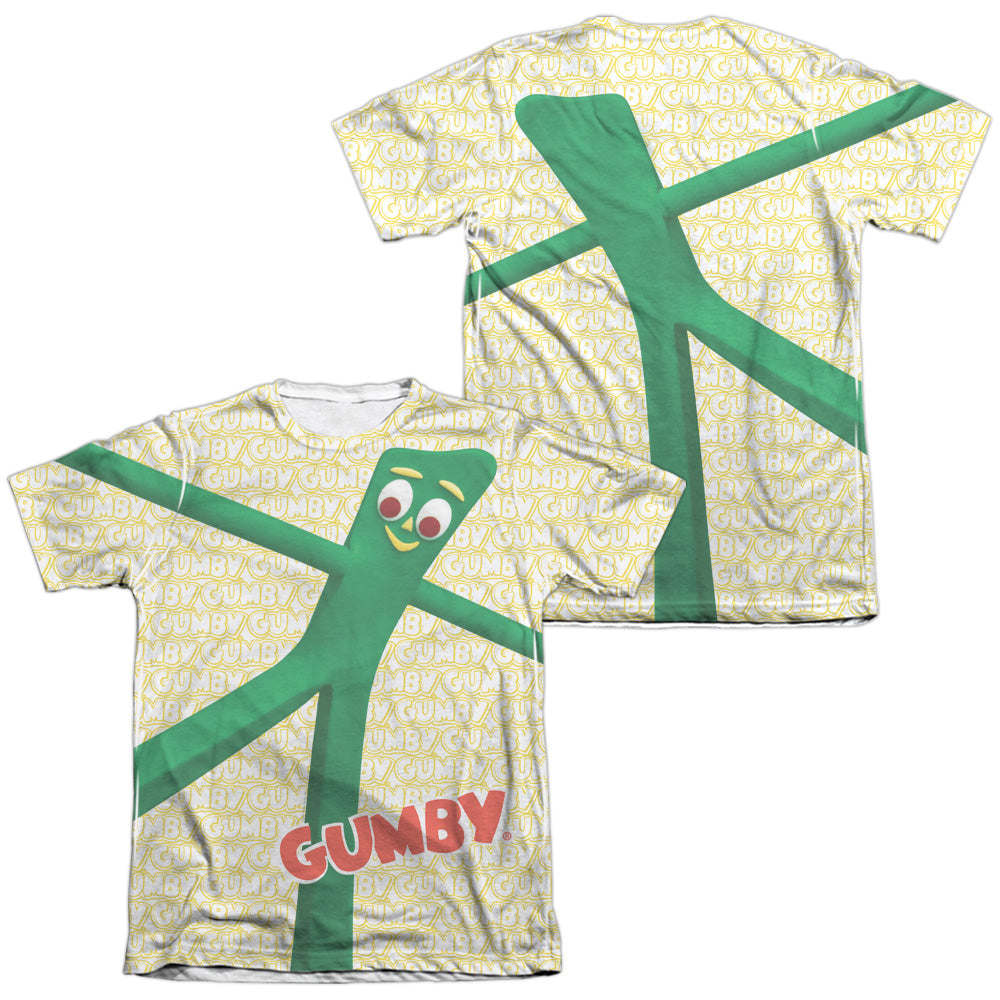 GUMBY STRETCHED (FRONT BACK PRINT)