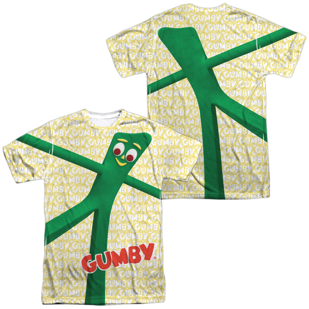 GUMBY STRETCHED (FRONT BACK PRINT)