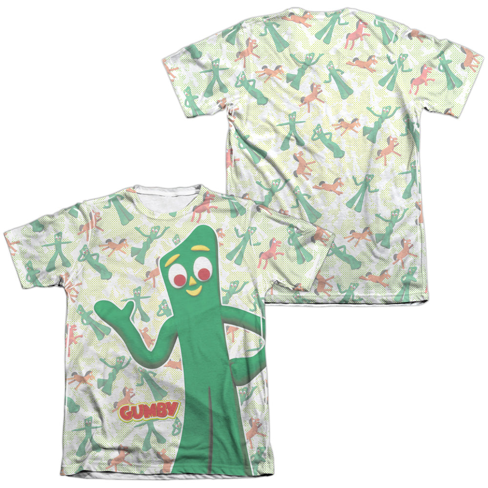 GUMBY FRIENDLY GREETING (FRONT BACK PRINT)