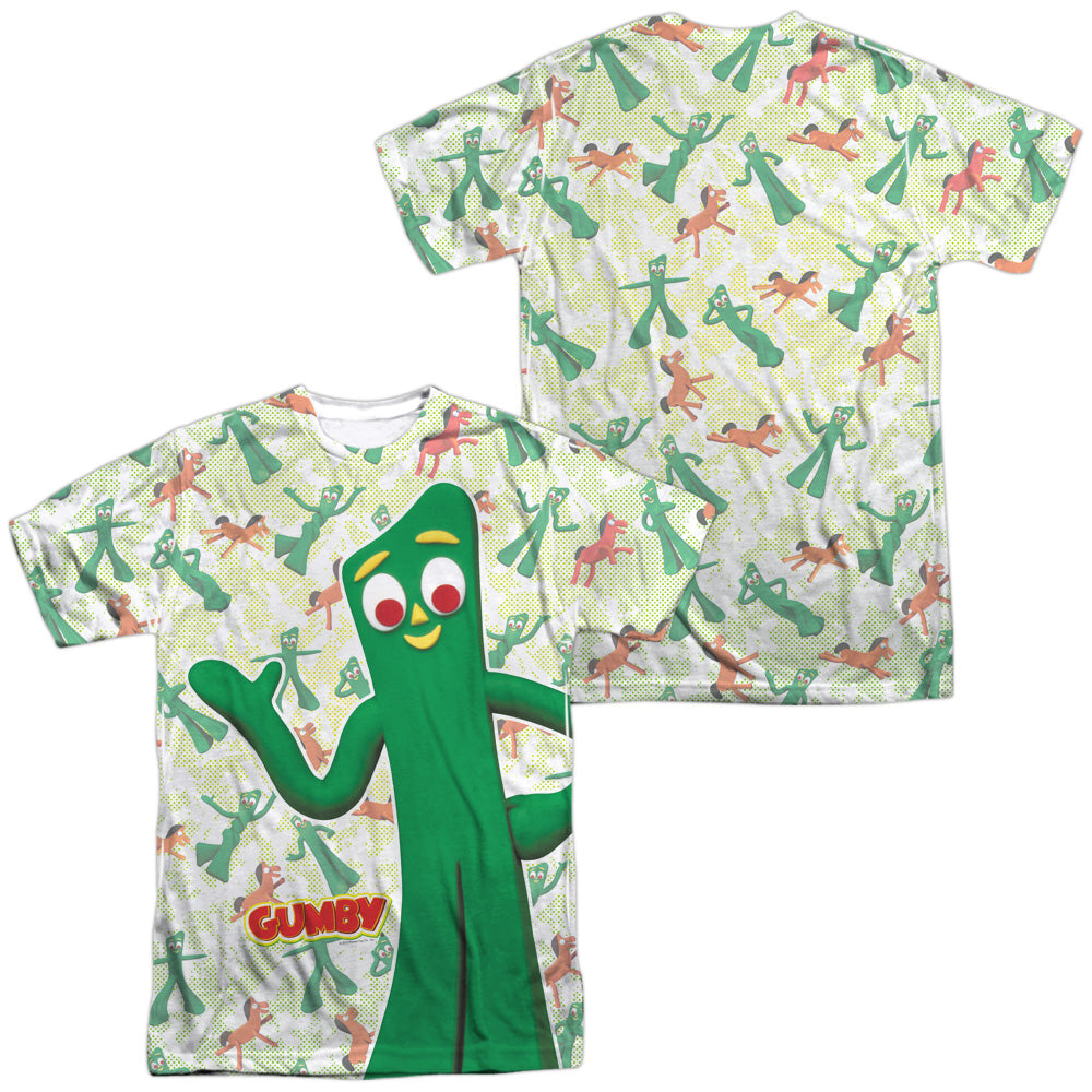 GUMBY FRIENDLY GREETING (FRONT BACK PRINT)