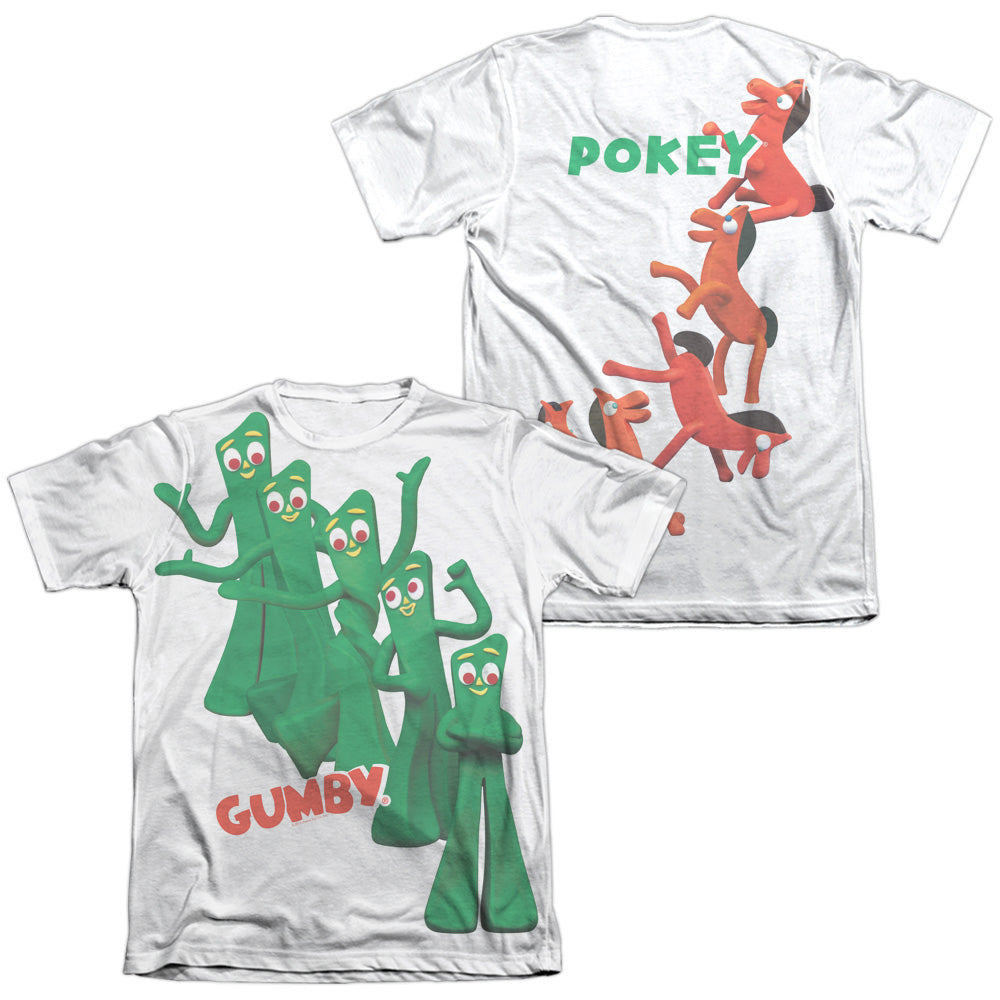 GUMBY MOVES (FRONT BACK PRINT)