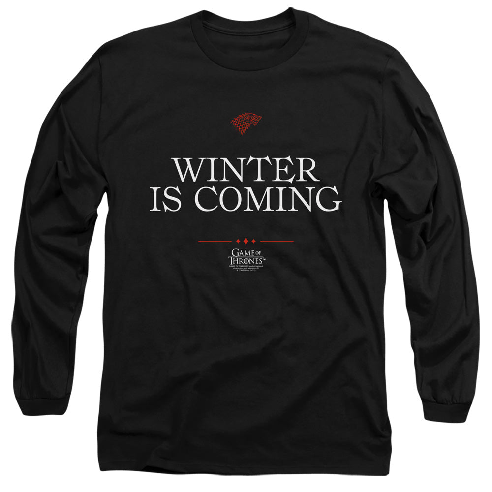 GAME OF THRONES WINTER IS COMING TEXT