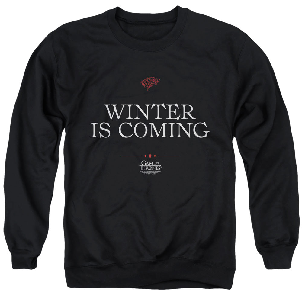 GAME OF THRONES WINTER IS COMING TEXT