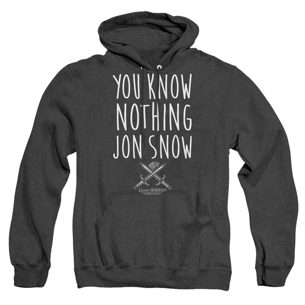 GAME OF THRONES YOU KNOW NOTHING JON SNOW