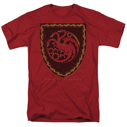 HOUSE OF THE DRAGON : DRAGON SHIELD VINTAGE S\S ADULT 18\1 Cardinal 2X