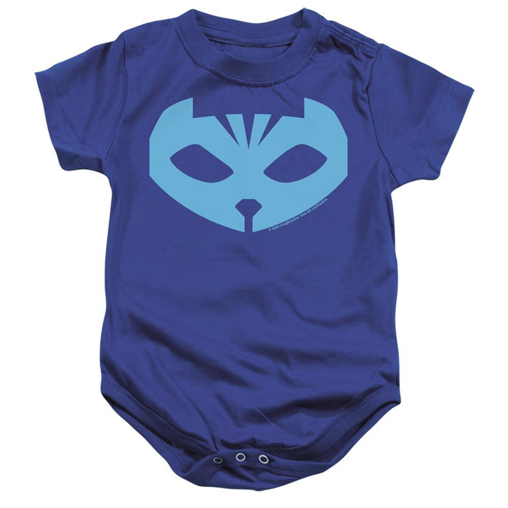 PJ MASKS : CATBOY SYMBOL INFANT SNAPSUIT Royal Blue XL (24 Mo)