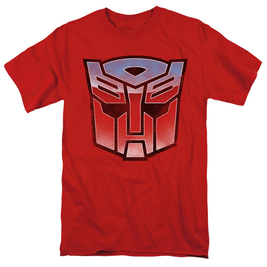 TRANSFORMERS : VINTAGE AUTOBOT LOGO S\S ADULT 18\1 Red 2X