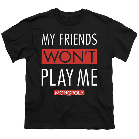 MONOPOLY : MY FRIENDS S\S YOUTH 18\1 Black LG