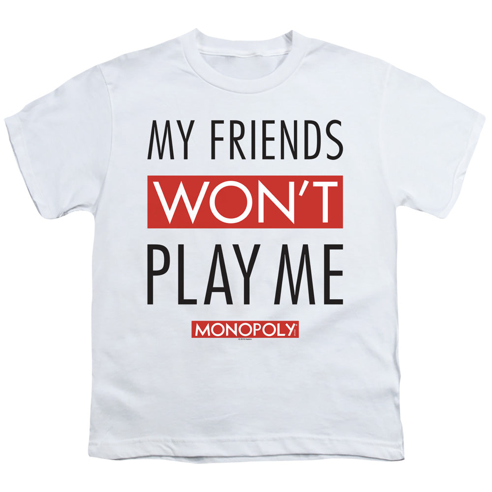 MONOPOLY : MY FRIENDS S\S YOUTH 18\1 White XL