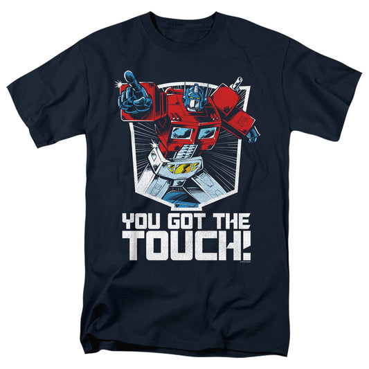 TRANSFORMERS : YOU GOT THE TOUCH S\S ADULT 18\1 Navy 4X