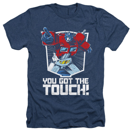 TRANSFORMERS : YOU GOT THE TOUCH ADULT HEATHER Navy SM