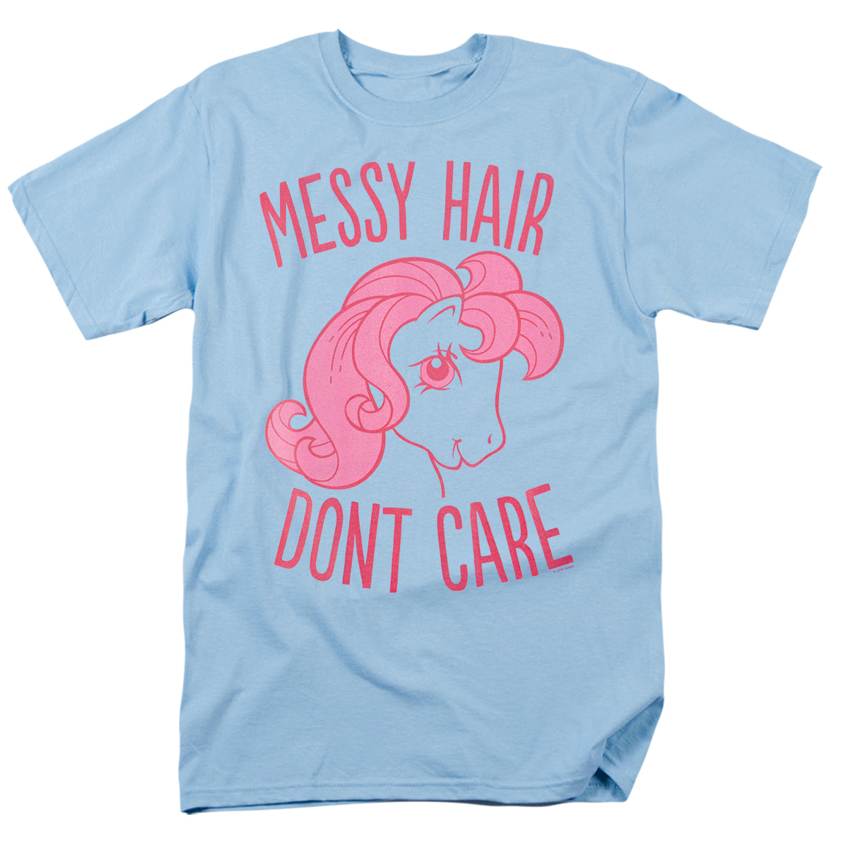 MY LITTLE PONY RETRO : MESSY HAIR S\S ADULT 18\1 Light Blue 2X