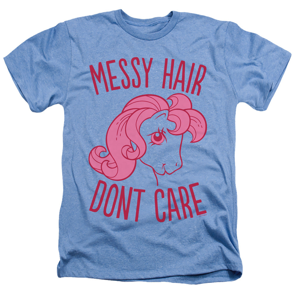 MY LITTLE PONY RETRO : MESSY HAIR ADULT HEATHER Light Blue 2X