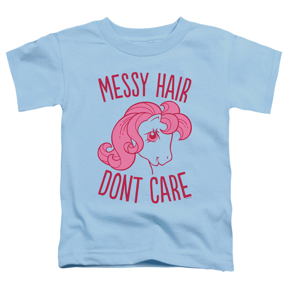 MY LITTLE PONY RETRO : MESSY HAIR S\S TODDLER TEE Light Blue LG (4T)