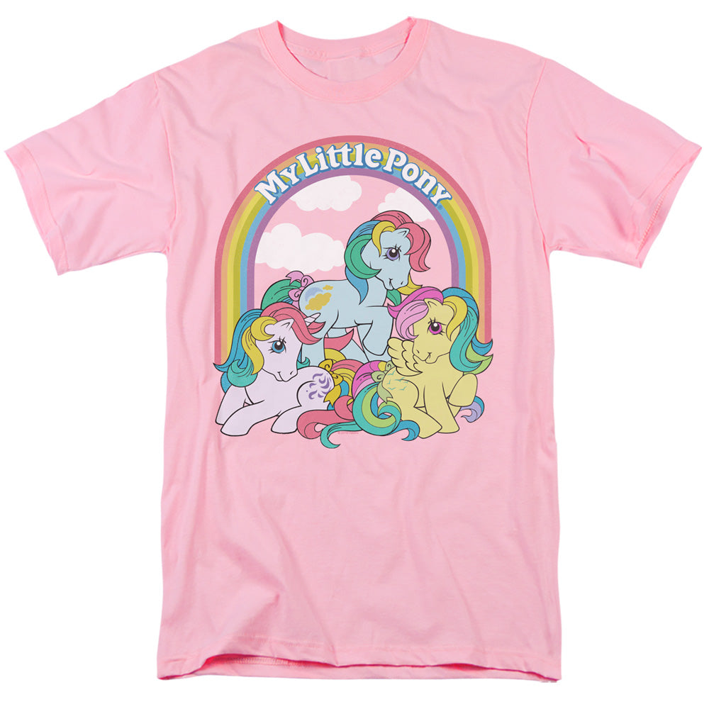 MY LITTLE PONY RETRO : UNDER THE RAINBOW S\S ADULT 18\1 Pink 2X