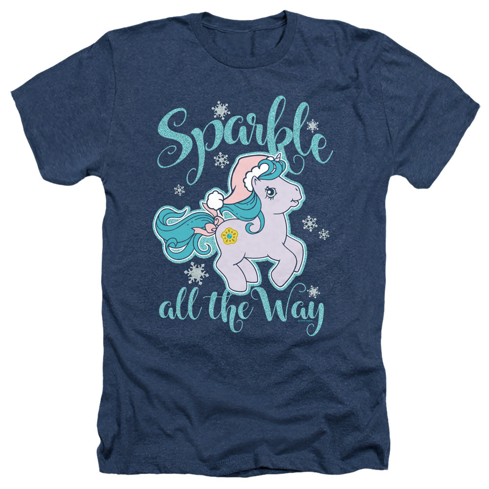 MY LITTLE PONY RETRO : SPARKLE ALL THE WAY ADULT HEATHER Navy 2X