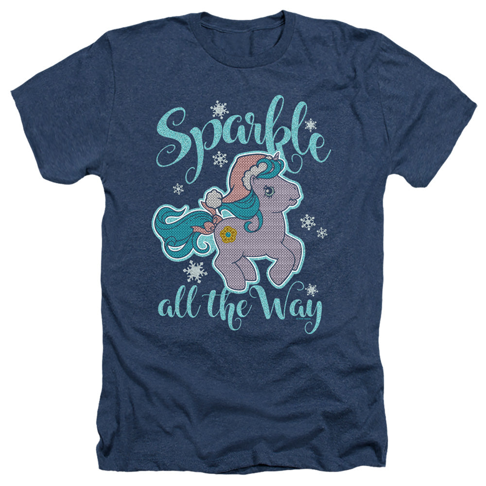 MY LITTLE PONY RETRO : SPARKLE ALL THE WAY 2 ADULT HEATHER Navy 2X