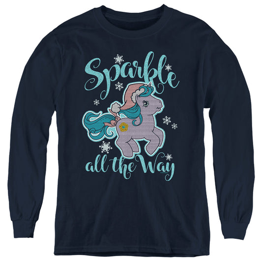 MY LITTLE PONY RETRO : SPARKLE ALL THE WAY 2 L\S YOUTH Navy SM